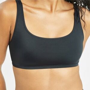 NWT Lively All-You Swim Bralette bikini top black medium